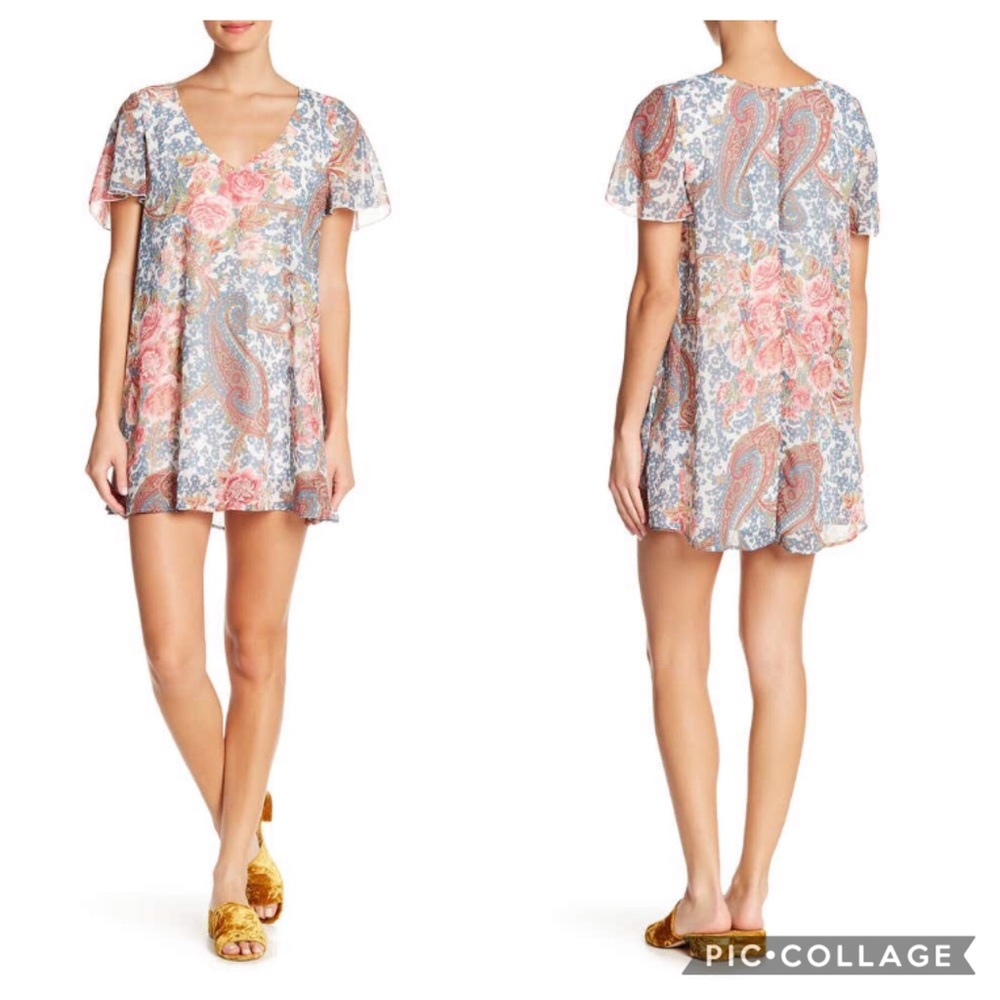 NEW Show Me Your Mumu Kylie Mini Dress Paisley